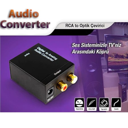 tv digital to analog audio converter