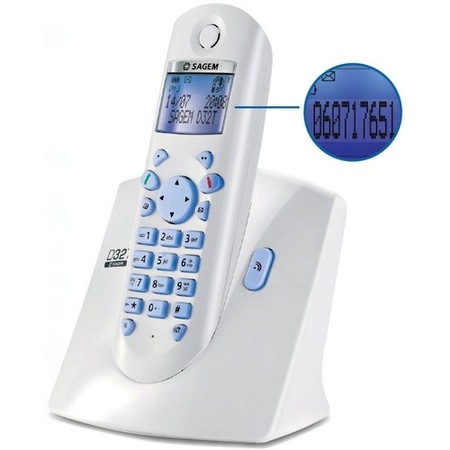 Sagem D 32 T Dect Telefon Beyaz