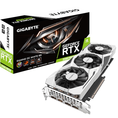 Gigabyte NVIDIA GeForce RTX 2080 Super OC GV-N208SGAMING-OC-WHITE-8GD 8 GB 256 Bit GDDR6 Ekran Kartı