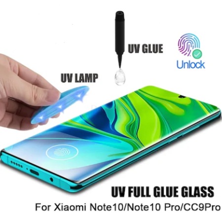 Xiaomi Mi Note 10 Uv Kirilmaz Cam Tam Kaplayan Ekran Koruma Cami Fiyatlari Ve Ozellikleri