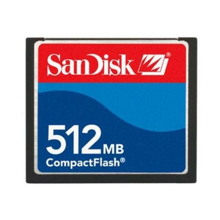 Sandisk 512 Mb Cf Compact Flash Hafıza Kartı Cnc Makine Kartı