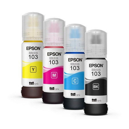 Epson 103 4 Renk Mürekkep L1250 L3210 L3256 L3266 Fiyatları ve Özellikleri