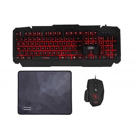 Hiper Dark Vane V10 Gaming Klavye-Mouse-Mouse Pad Set