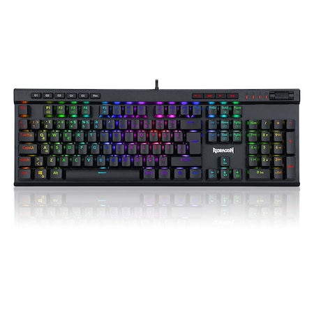 Redragon K580 Vata Blue Switch Kablolu RGB Mekanik Oyuncu Klavye