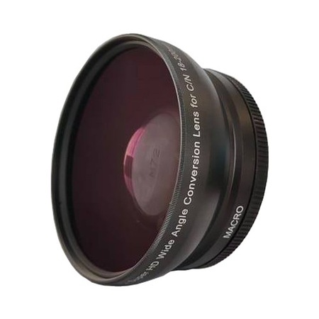 Raypro 18-200 MM Lens İçin 72 MM 0.45x Ultra Geniş Açı (Canon ve Nikon) Uyumlu Lens + Super Makro Lens