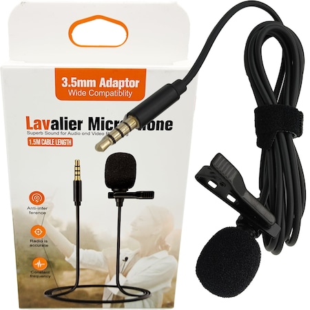 Tiktok Youtube Mic Lavalier Mikrofon Tm 006