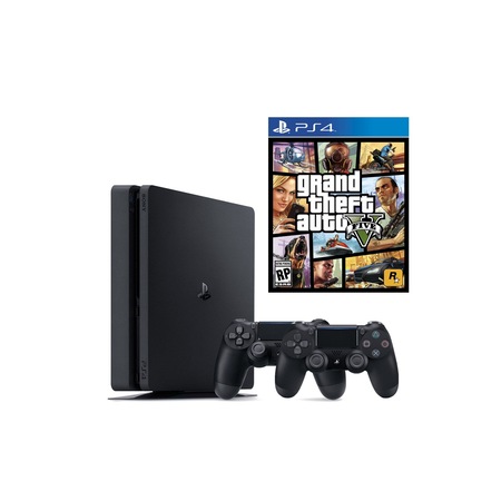 Sony Playstation 4 Slim 500 Gb Oyun Konsolu 2 Kol Gta 5 Ithalatci Garantili Fiyatlari Ve Ozellikleri