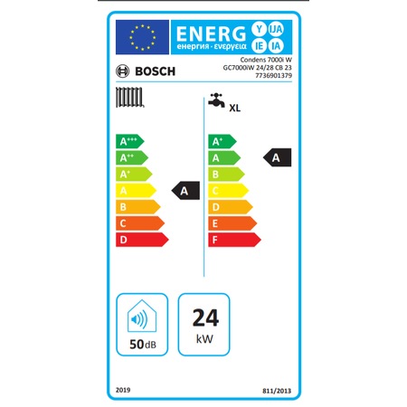 Bosch Condens 7000i W 24 Kw 20 000 Kcal Tam Yogusmali Kombi