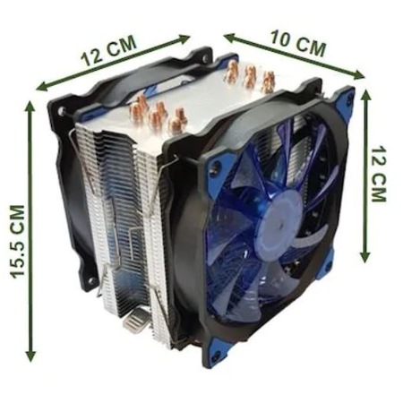 Snowman - T6 CPU FAN - MAVİ CPU FAN Fiyatları ve Özellikleri