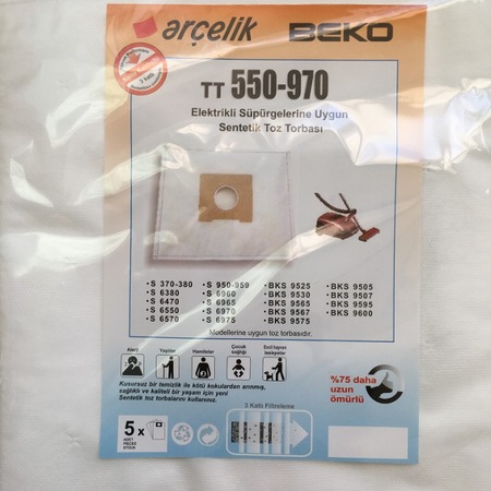 Arcelik S 6470 S 6550 S 6570 Kagit Toz Torbasi 20 Adet Fiyatlari Ozellikleri Ve Yorumlari En Ucuzu Akakce