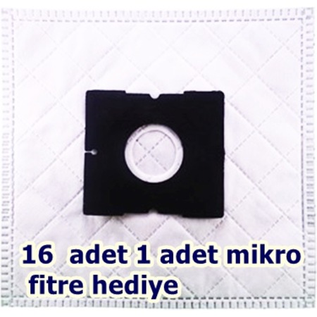 Arcelik Arcelik S 4240 S 4250 S 6260 Supurge Bez Toz Torbasi 20 Adet Amazon Com Tr