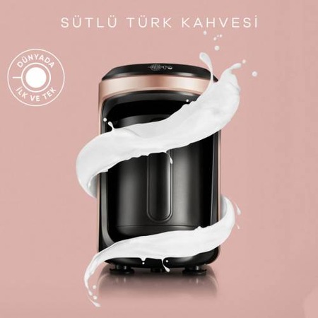 Karaca Hatır Hüps Sütlü Türk Kahve Makinesi Rose Gold