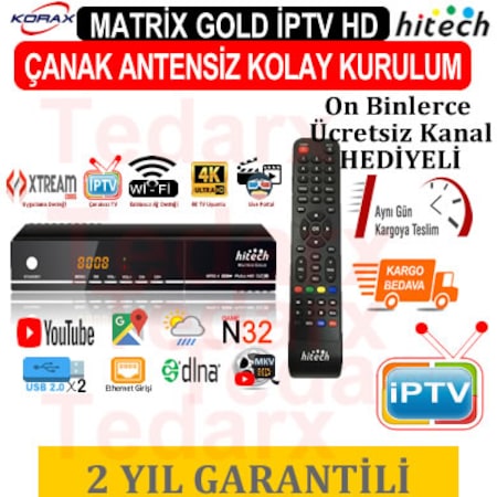 Korax Hitech Matrix Gold HD Uydu Alıcısı