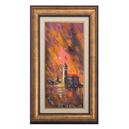 Istanbul Temali 52 X 32 Cm Yagli Boya Tablo Fiyatlari Ve Ozellikleri