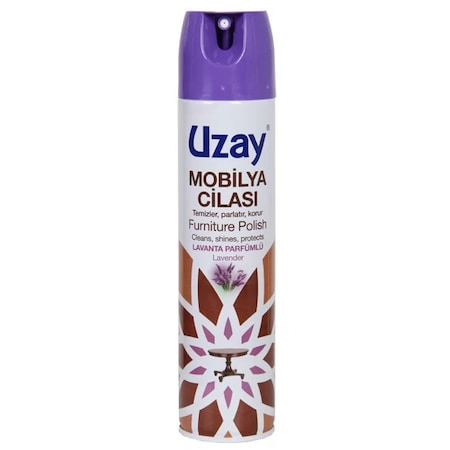 Uzay Mobilya Cilası Lavanta Parfümlü 330 ML