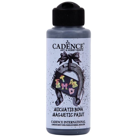 Cadence Hybrid Multisurface Akrilik Boya 120 Ml H804 Metalik Gumus Karin Art Supplies