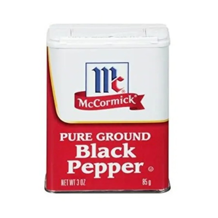 Mccormick Pure Ground Black Pepper 85 G