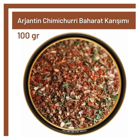 Tos The Organic Spices 1. Kalite Arjantin Chimichurri Baharat Karışımı 100 G