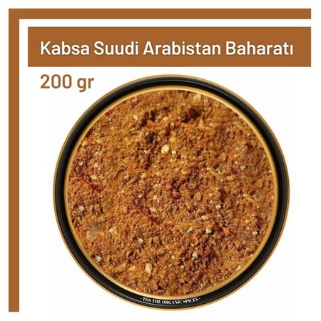 TOS The Organic Spices Kabsa Suudi Arabistan Baharatı 200 G