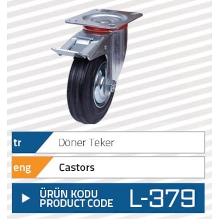 Gnc 125 X 37.5 Döner Teker (Sarhoş Teker) Fiyatları ve Özellikleri
