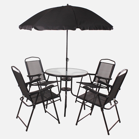 Şemsiyeli Masa ve Sandalye Seti, Balkon Masası, Bahçe Seti