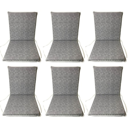 6 Adet Komutan Arkalikli Sandalye Minderi Bahce Sandalye Minderi Fiyatlari Ve Ozellikleri