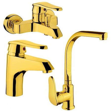 Ucretsiz Kargo Mutfak Musluk Disari Cekin Altin Sari Nikel Kaplama Mutfak Lavabo Muslugu Mutfak Vanity Musluk Luks Su Dokunun Tap Out Kitchen Faucetkitchen Sink Faucet Aliexpress