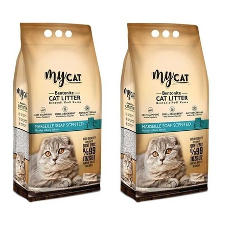 Mycat Marsilya Sabunlu Kalin Taneli Bentonit Kedi Kumu 2 X 10 L Fiyatlari Ve Ozellikleri