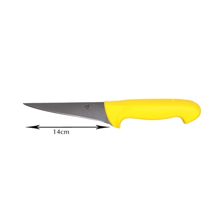 Kantürk Profesyonel Kasap Bıçakları 14 CM Sıyırma Bıçağı-Sarı