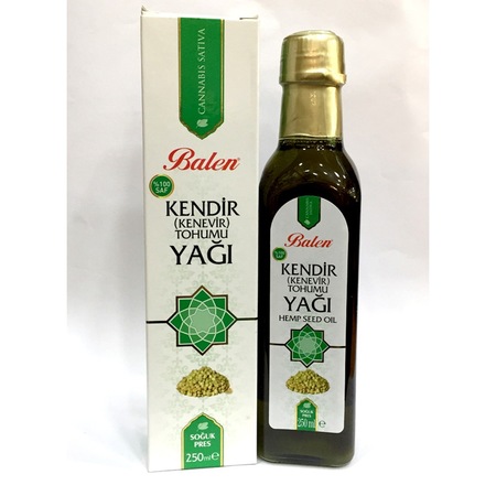 Balen Kendir (Kenevir Tohumu) Yağı 250 ml Balen Kendir (Kenevir Tohumu) Yağı 250 ml