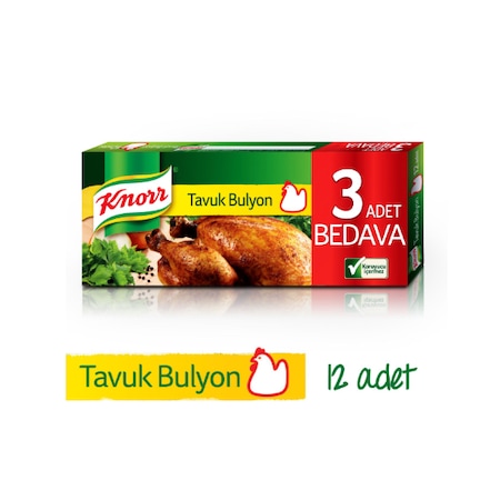 Damak Zevkinize Hitap Eden Seçenekleriyle Knorr Bulyon Tavuk