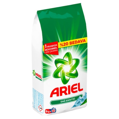 Ariel Toz Çamaşır Deterjanı Dağ Esintisi 9 KG