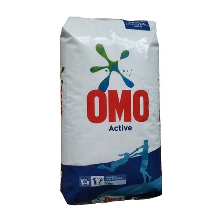 Omo Active Toz Çamaşır Deterjanı 66 Yıkama 2 x 10 KG