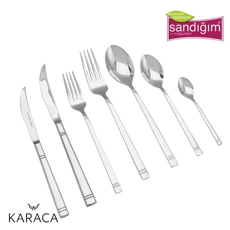 Karaca Elegance Collection 13803 84 Parca Platin Porselen Yemek Takimi Fiyatlari