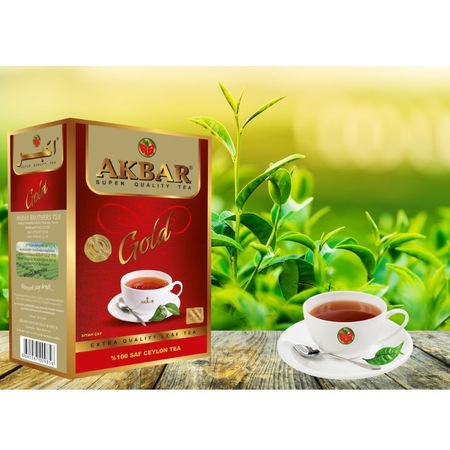 Akbar Gold Siyah Saf Seylan Çay 800 G