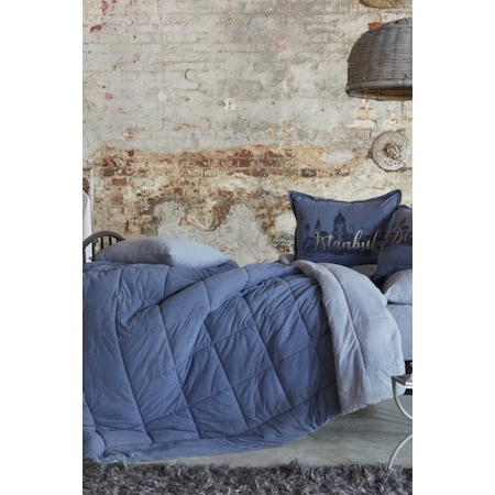 Karaca Home Tek Kisilik Cotton Istanbul Indigo Comfort Uyku Seti Fiyatlari Ve Ozellikleri