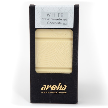 Aroha Stevialı Beyaz Çikolata %50 Kakao 80 G
