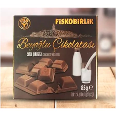 Fiskobirlik Sütlü Beyoğlu Çikolatası 85 G