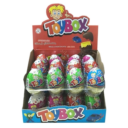 Toybox Sütlü Çikolatalı Sürpriz Yumurta 24 x 20 G