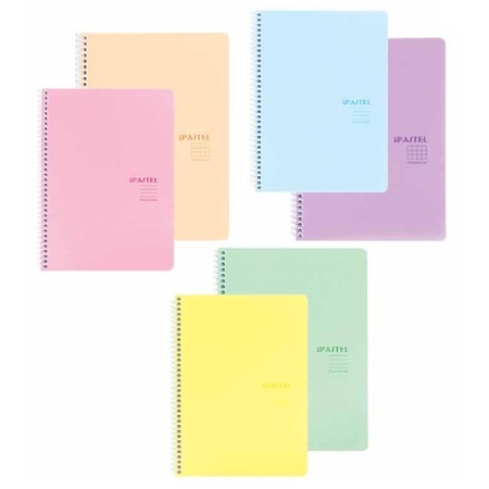 Keskin Color Free Spiralli Plastik Kapak Cizgisiz Defter A4 100 Yaprak Spiralli Defterler Keskin Color