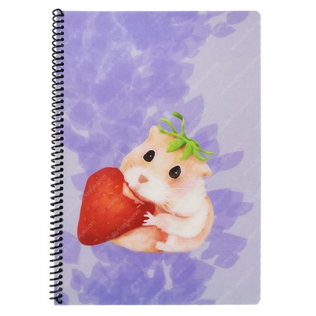 Keskin Color Jungle Pp Sp Defter A4 Büyük 80 Kareli Hamster