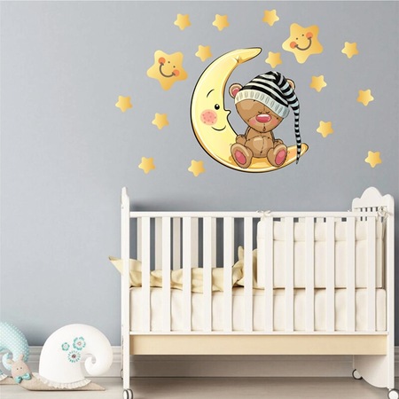 Bebek Odası Stickerları ile Hem Estetik Hem Eğitici Dekorasyon