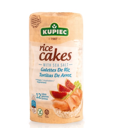 Kupiec Cakes Vegan Deniz Tuzlu Pirinç Patlağı 120 G