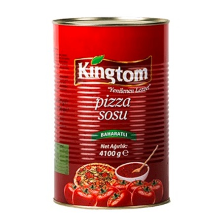 Kingtom Baharatlı Pizza Sosu 4100 G