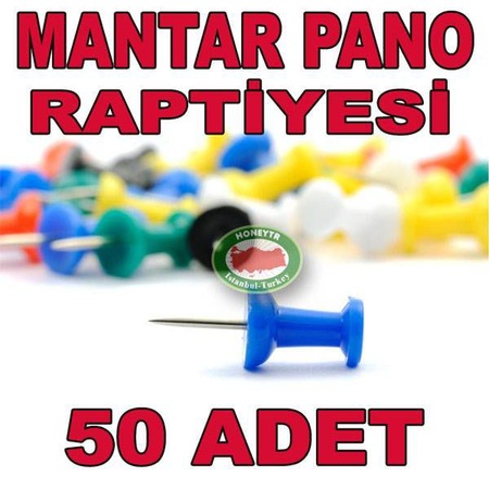 50 Adet Mantar Pano Raptiyesi Ve Harita Civisi Fiyatlari Ve Ozellikleri