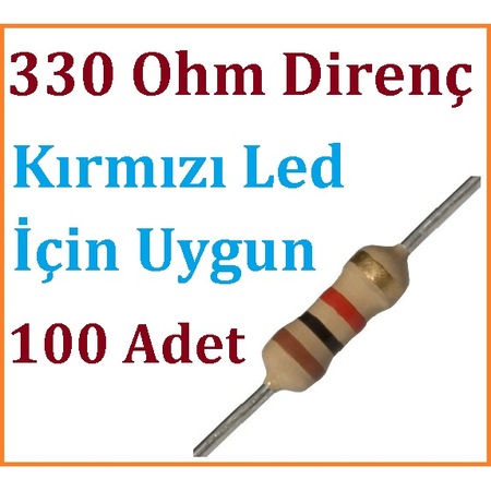 100 Ohm direnç fiyatı