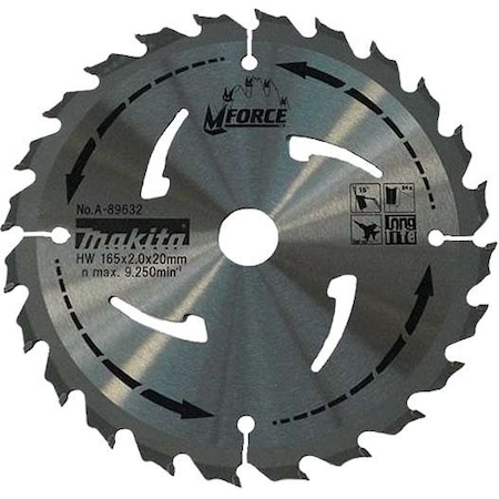 Makita A-89632 5604R,HS6601 Daire Testere için Elmas Testere Bıçağı 165x20mm 24 Diş