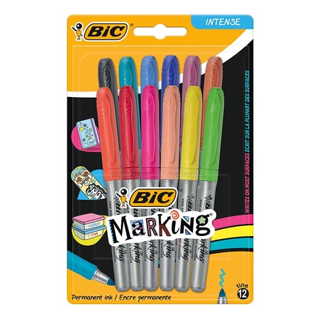 Bic Marking Color 12 Li Blister 961442 Fiyatlari Ve Ozellikleri