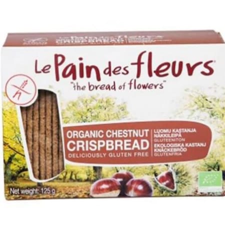Le Pain Des Fleurs Organik Glutensiz Light Kestaneli Çıtır Ekmek 125 G