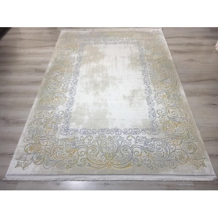 Ipek Hali Cift Tarafli Kilim 6101 Hardal Gri
